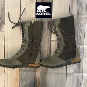 Sorel Women's Two-Tone Lace-Up Boots